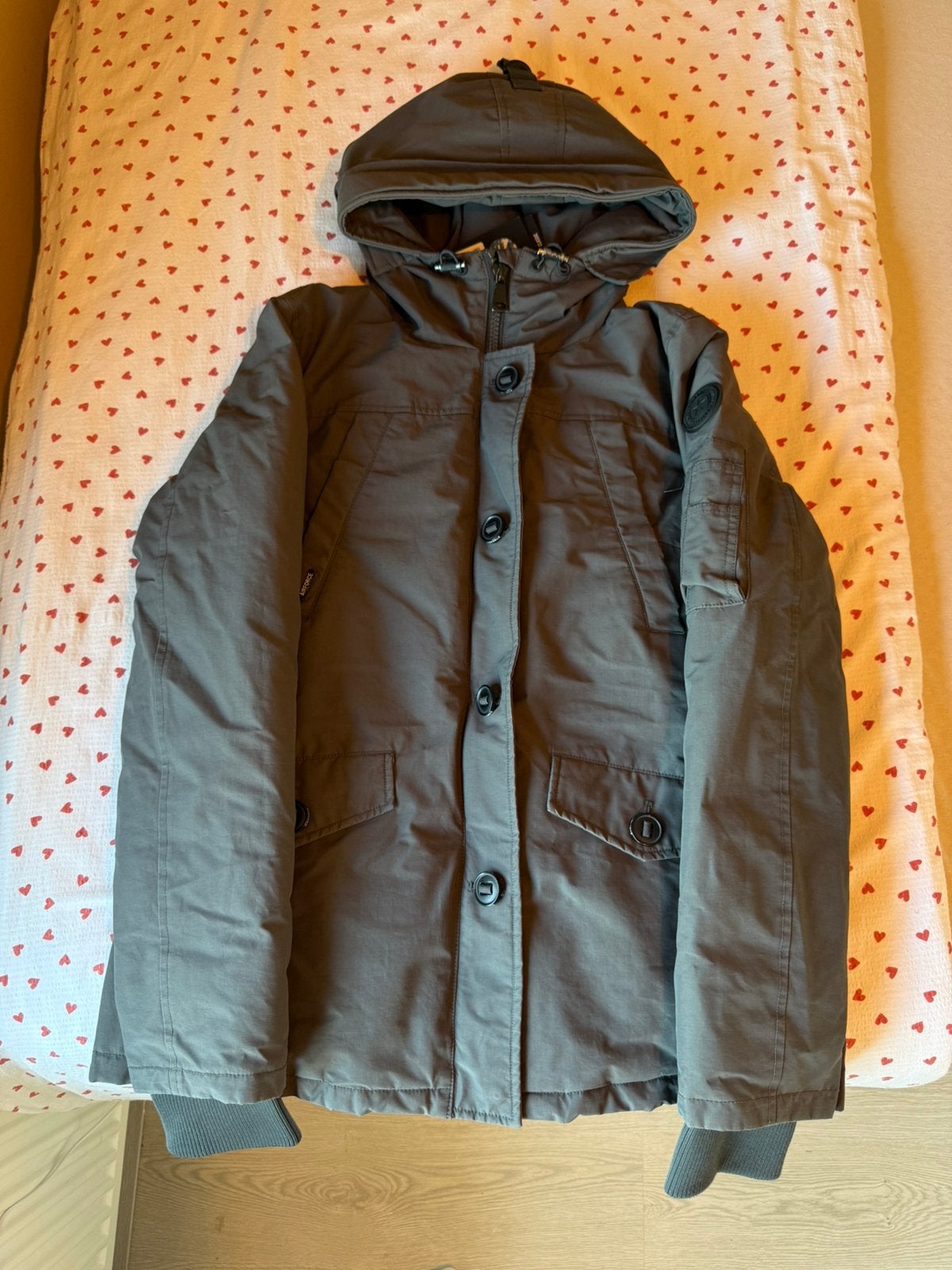 Airforce Winterjas, Kleding | Dames, Ophalen of Verzenden, Nieuw, Maat 38/40 (M), Grijs