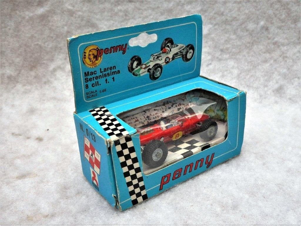 Polistil Italy Pennytoys Mclaren Serenissima 1/66 3 inch., Ophalen of Verzenden, Zo goed als nieuw, Auto