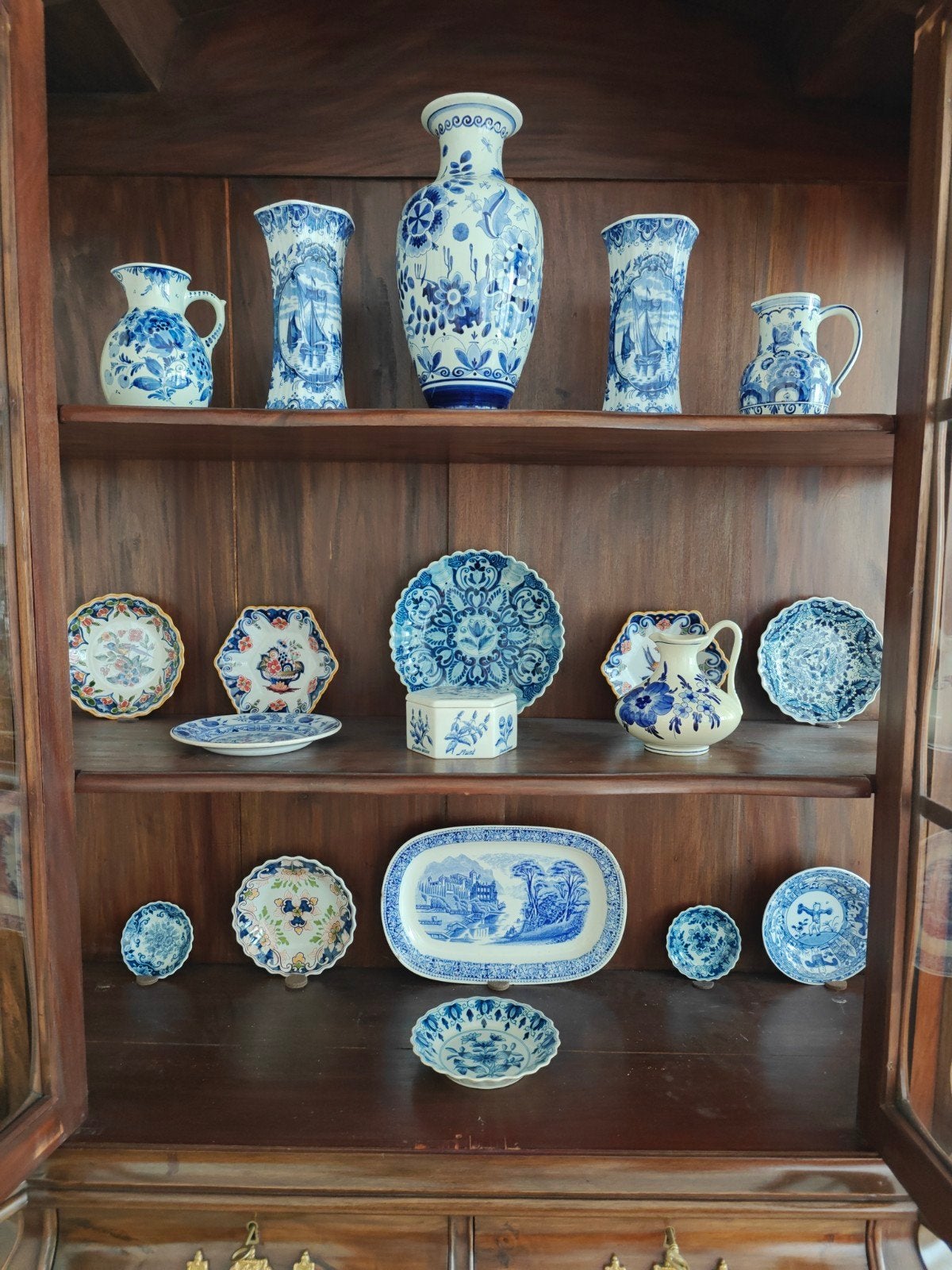 Delfts Blauw en Makkums Blauw, Ophalen