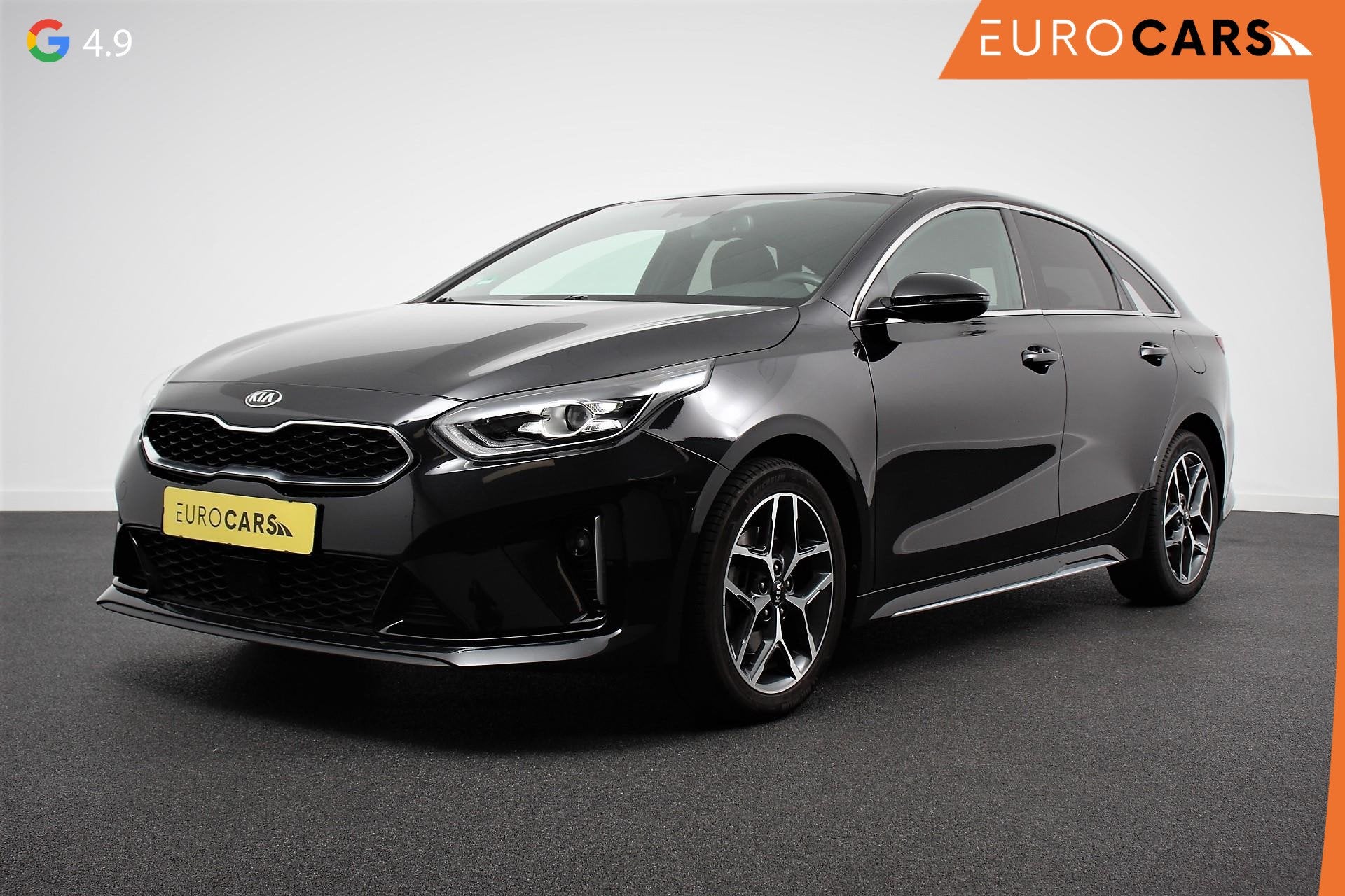 Kia ProCeed 1.0 T-GDI 120pk GT-Line Navigatie Climate Contro, Auto's, Voorwielaandrijving, Stof, Gebruikt, Zwart