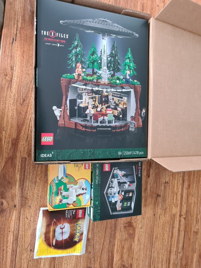 The x files sets 21369 en 40896. Gratis 2 sets., Inclusief accessoires, Lego, Nieuw, Ophalen of Verzenden