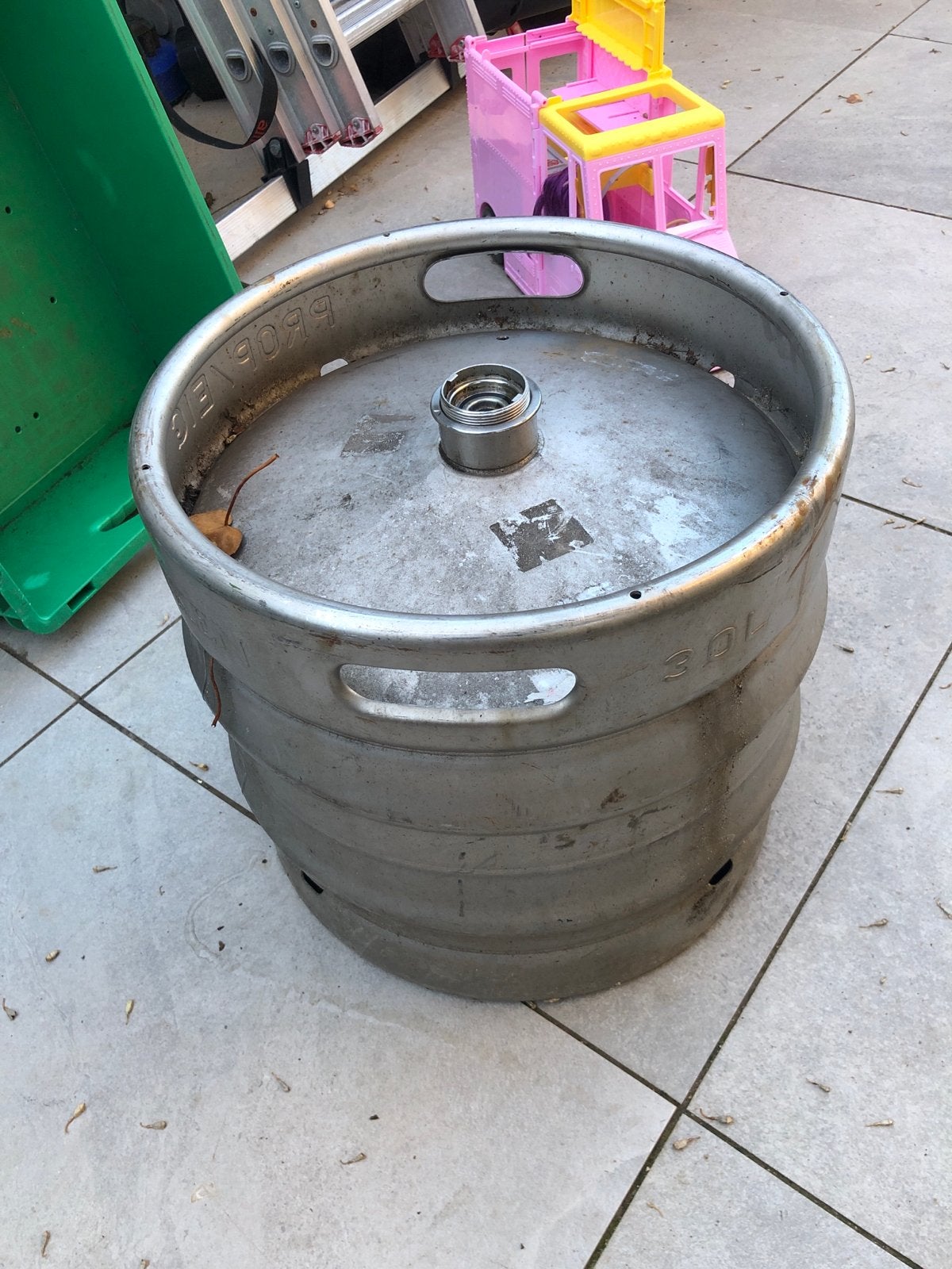 30L RVS Bierfust - Heineken, Verzamelen, Ophalen