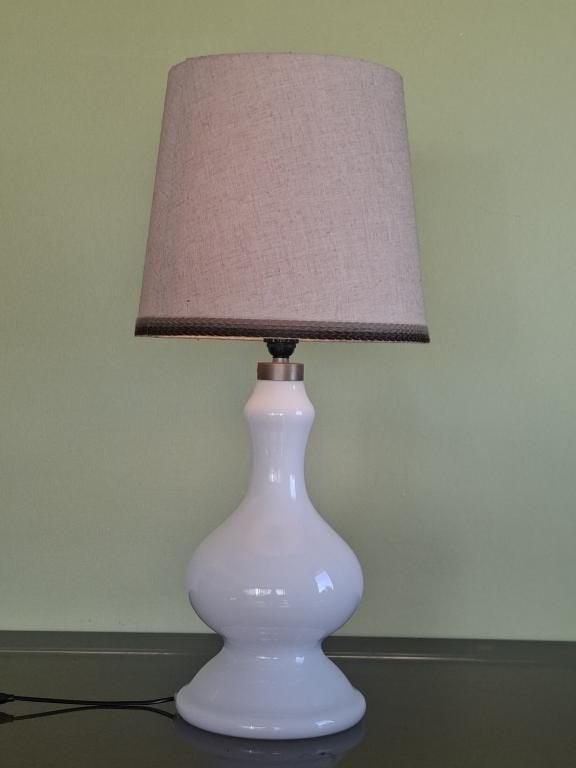 Tafellamp of schemerlamp, Holmegaard Negresco, Gebruikt, Overige merken, Vintage, Met schakelaar