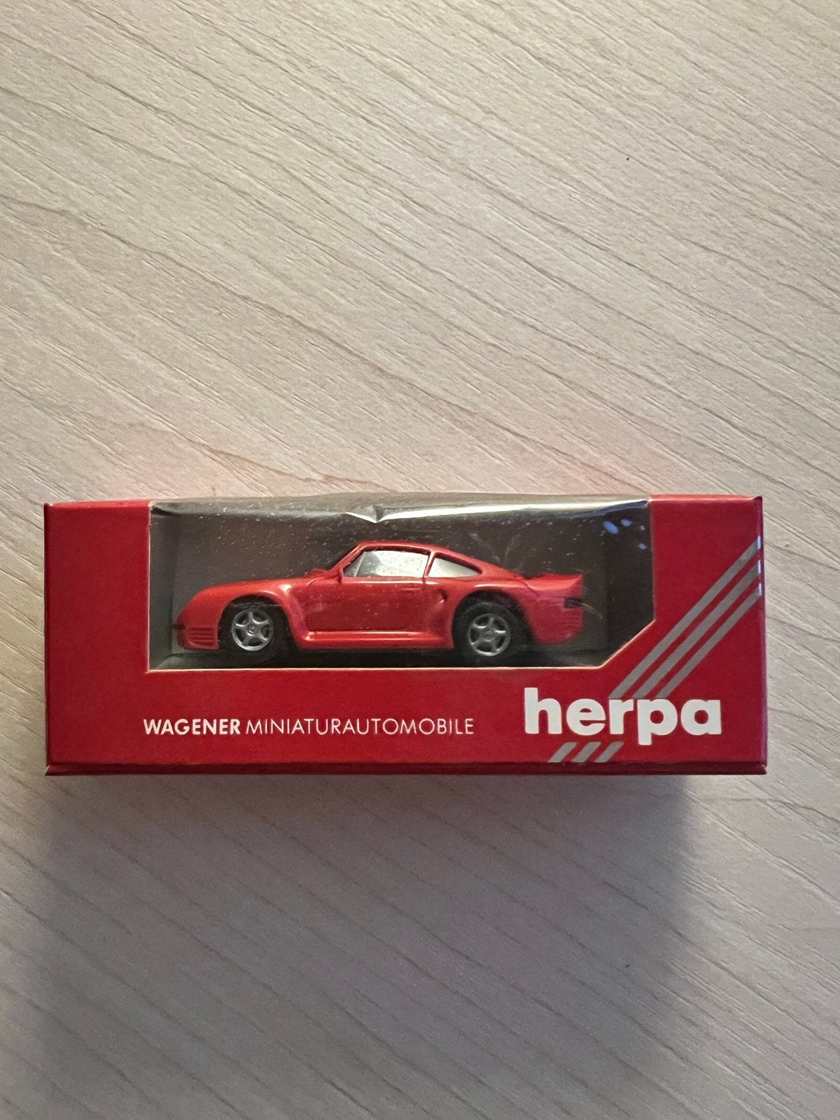 Herpa H0/1:87 Porsche 959 Modelauto - Nieuw in doos, Ophalen of Verzenden, Nieuw, Auto, Herpa
