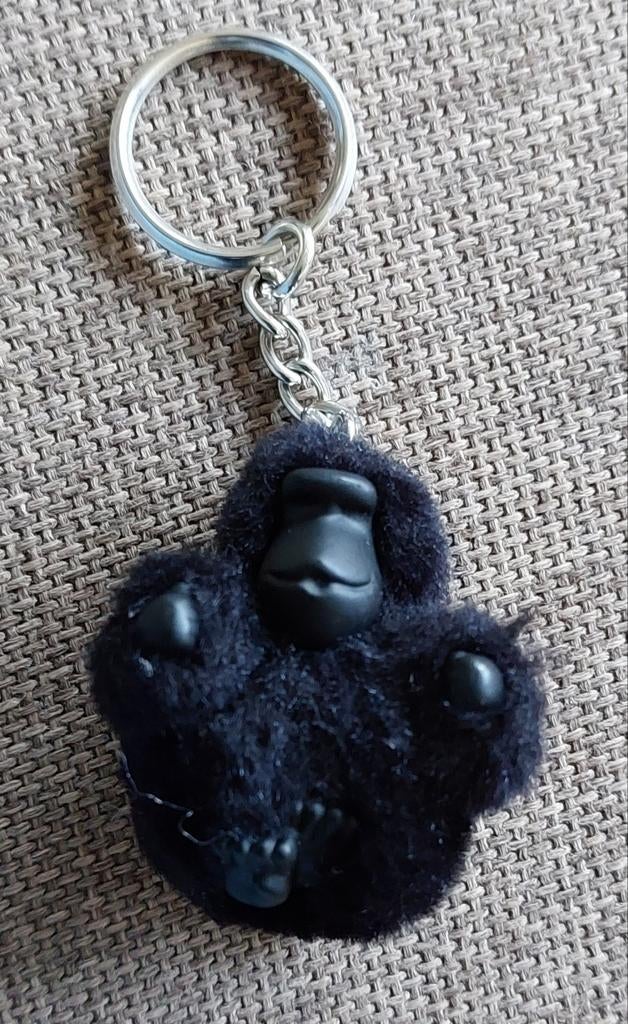 Kipling sleutelhanger Emerick zwart, Ophalen of Verzenden, Nieuw, Zwart, Kipling