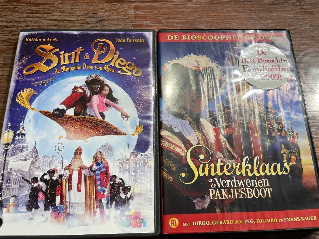 2x Sinterklaas DVD - Sinterklaas en de verdwenen Pakjesboot, Ophalen of Verzenden, Zo goed als nieuw