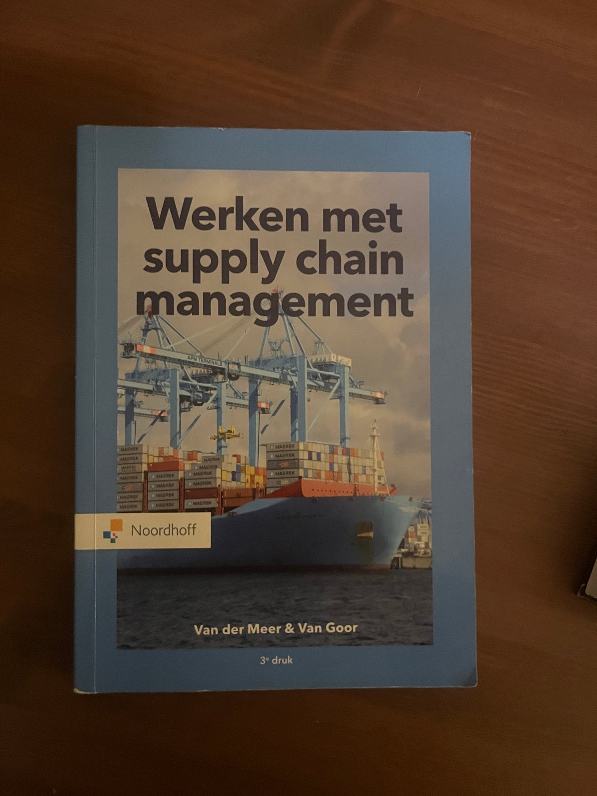 Werken met supply chain management - HBO studieboek, Boeken, Ophalen of Verzenden, Zo goed als nieuw, HBO