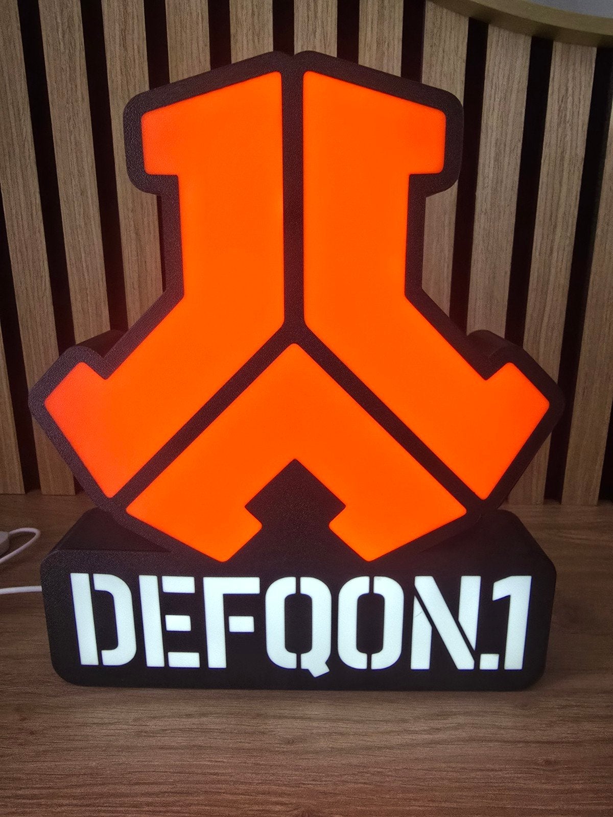 Defqon.1 LED Lamp - Sfeervolle Verlichting voor Fans, Overige merken, Kunststof, Meerkleurig, Nieuw