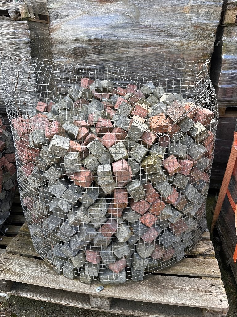 sierbestrating om ronde waaiers te maken, Tuin en Terras, Tegels en Klinkers, Ophalen, Nieuw, 10 m² of meer, Beton