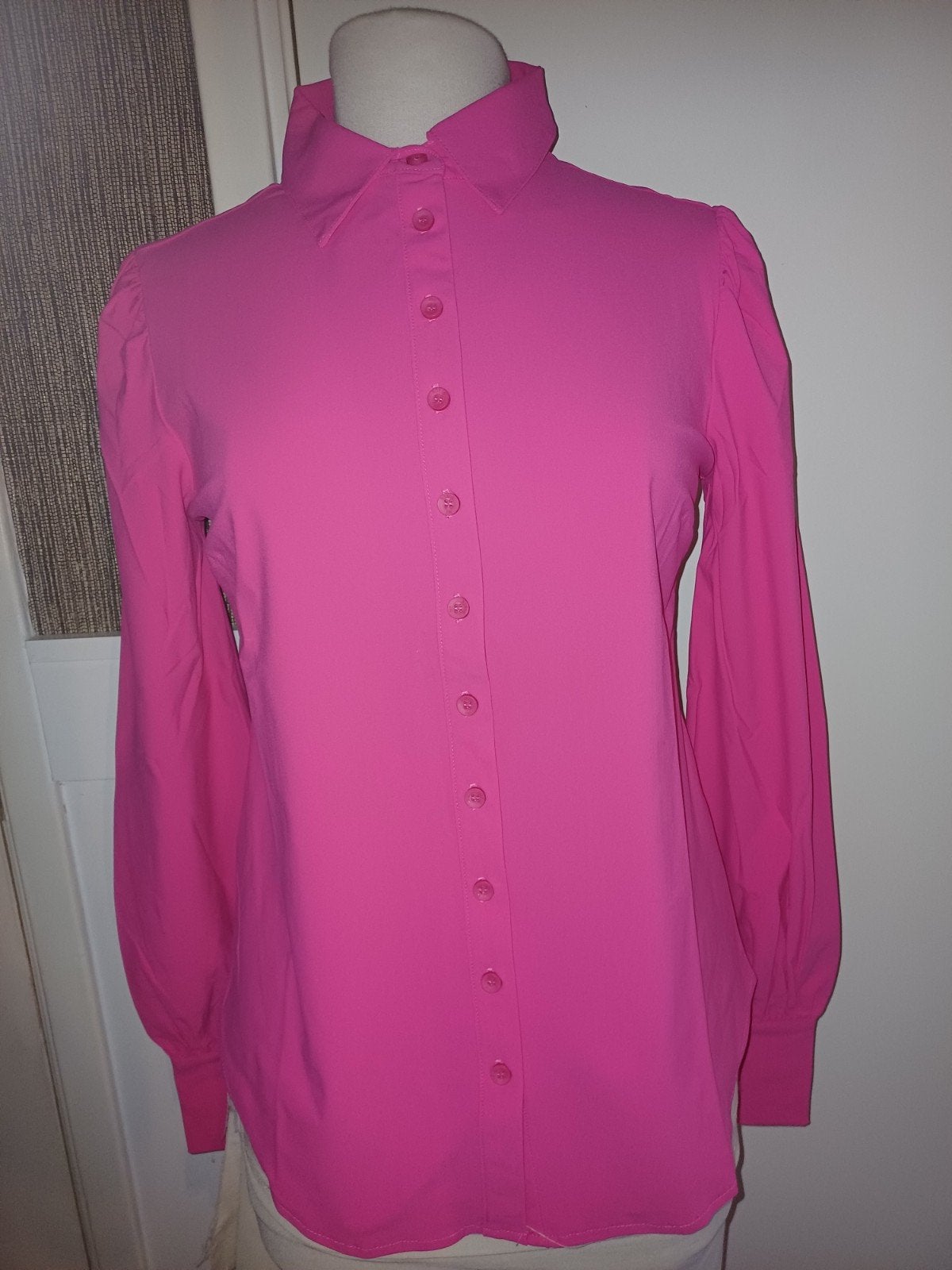 Actie! Mi piace travel blouse Fuchsia, lange mouw, Mp, Maat 42/44 (L), Nieuw, Ophalen of Verzenden