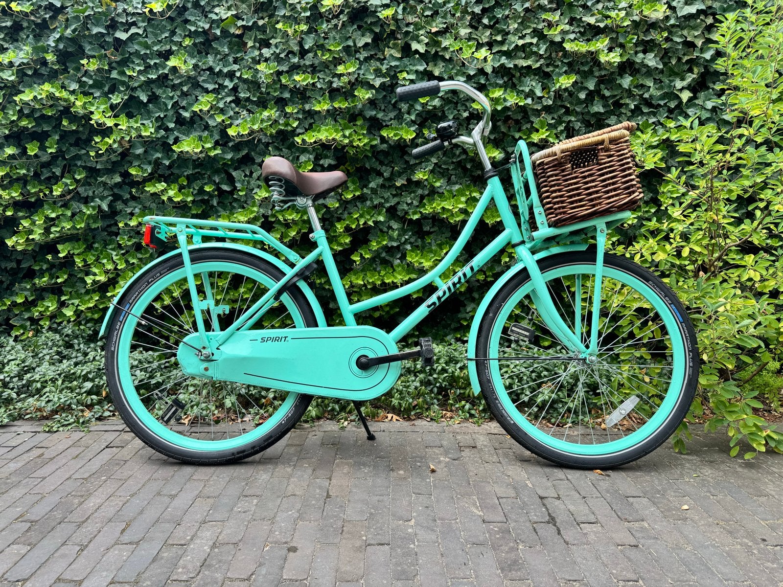 Spirit 24 inch meisjes transportfiets met mandje, Ophalen, Gebruikt, Terugtraprem, 24 inch