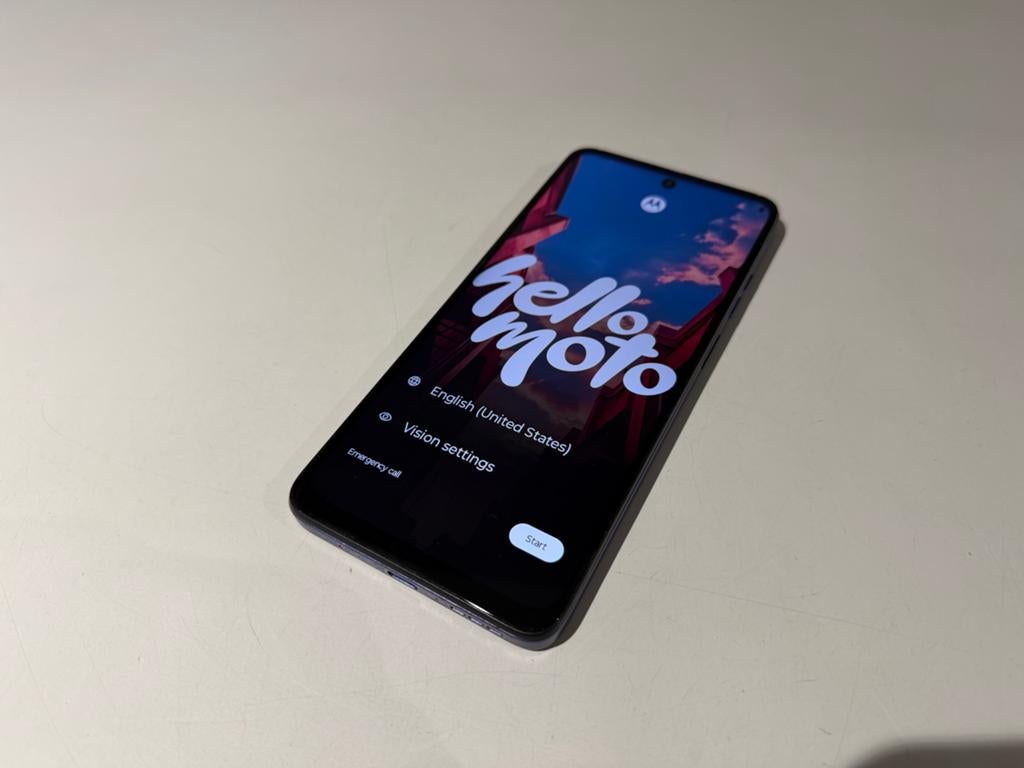 MOTOROLA moto e15 - 64 GB Blauw 4G (LTE), Ophalen of Verzenden, Zo goed als nieuw, Nvt, Nvt