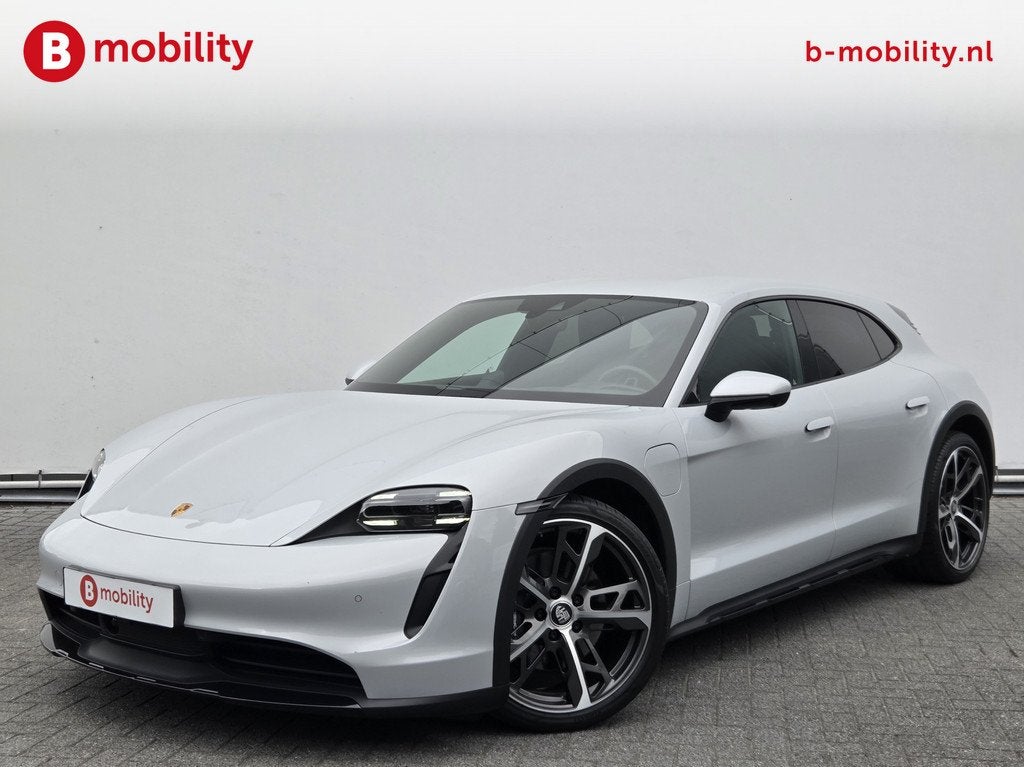 Porsche Taycan Cross Turismo 4 93 kWh Sport Chrono 5-Pers BO, Auto's, Porsche, Automaat, 419 km, Zwart, 110 €/maand