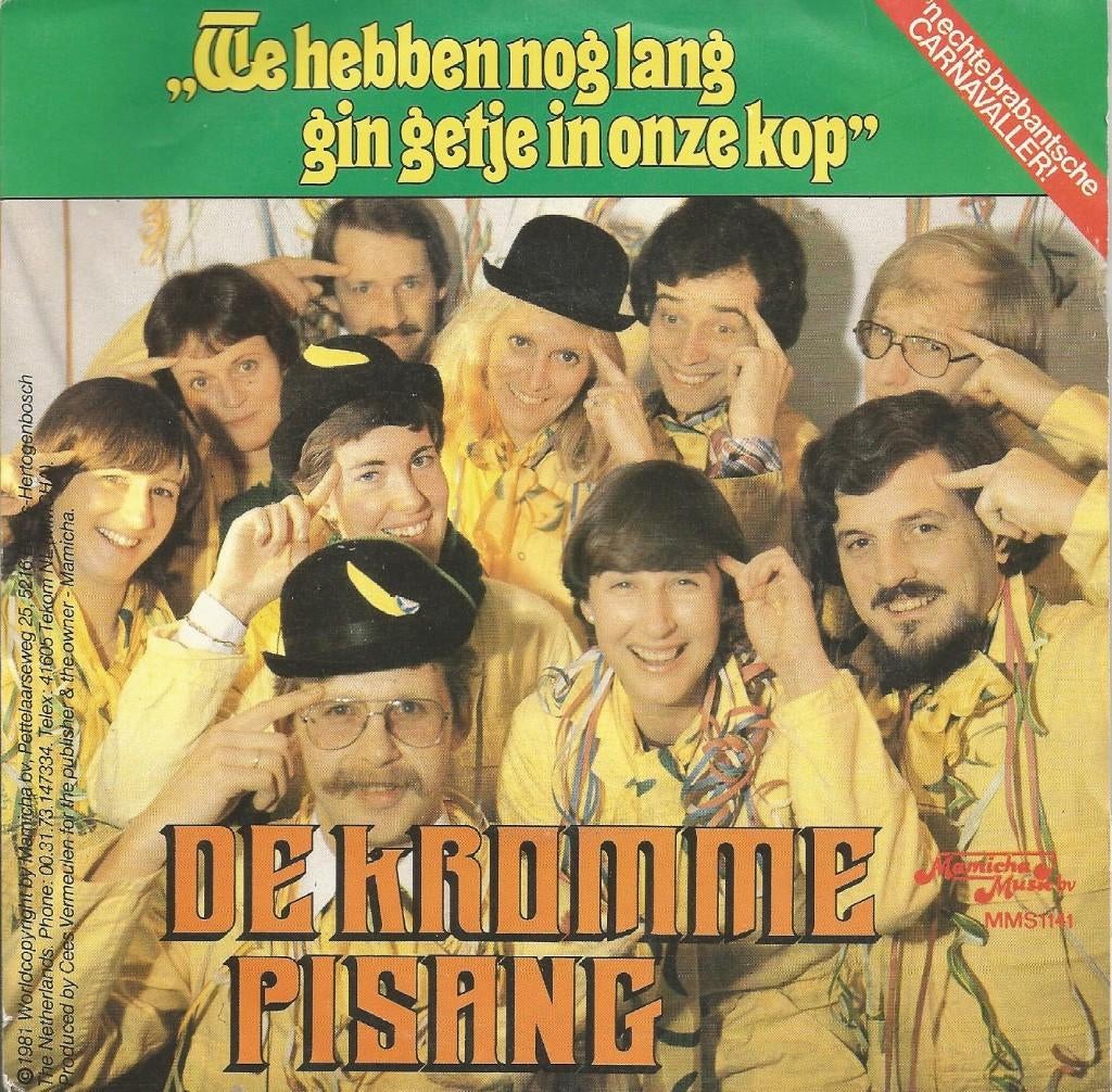 vinyl De kromme Pisang, 7 inch, Single, Ophalen of Verzenden, Zo goed als nieuw
