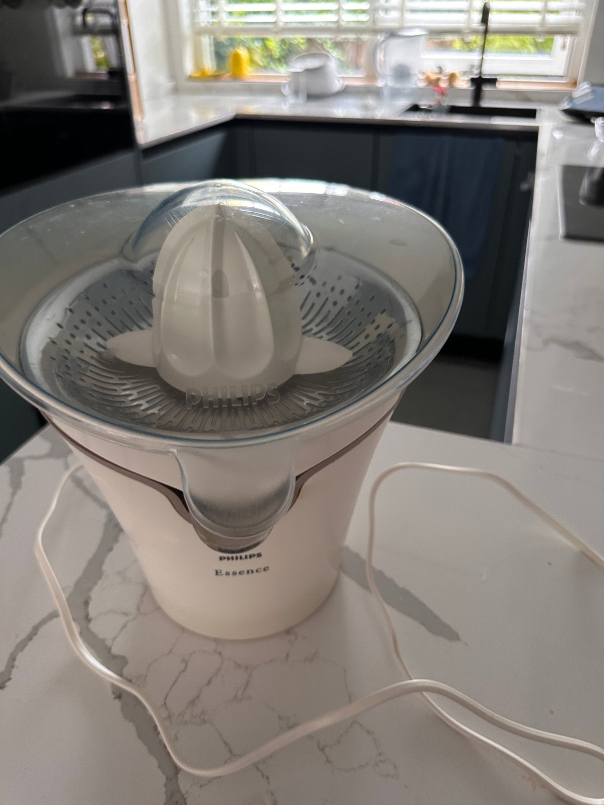 Philips Essence Citruspers - Zo goed als nieuw, Witgoed en Apparatuur, Ophalen of Verzenden, Zo goed als nieuw