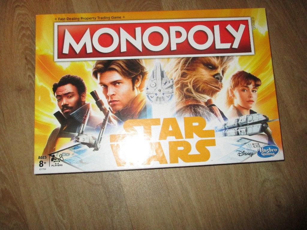 bordspel strategiespel hasbro Monopoly Star Wars Monopolie, Een of twee spelers, Ophalen of Verzenden, Nieuw, Monopoly