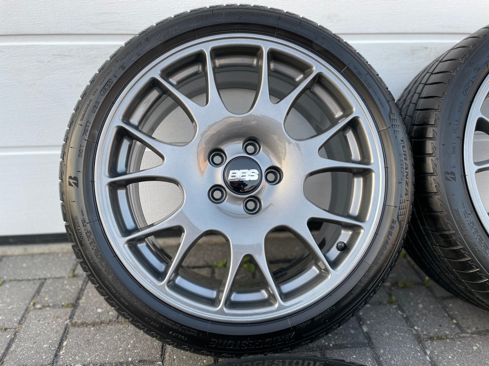 18 Inch Originele BBS Velgen 225/40/18 5x112 NIEUWSTAAT !!!, 18 inch, Banden en Velgen, Ophalen of Verzenden, Zomerbanden