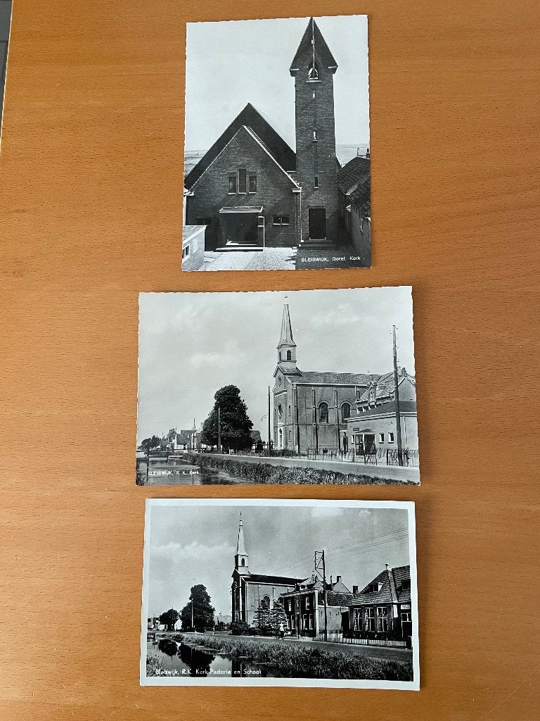 Kerken Bleiswijk, Verzamelen, Ansichtkaarten | Nederland, Ophalen of Verzenden, Ongelopen, Zuid-Holland