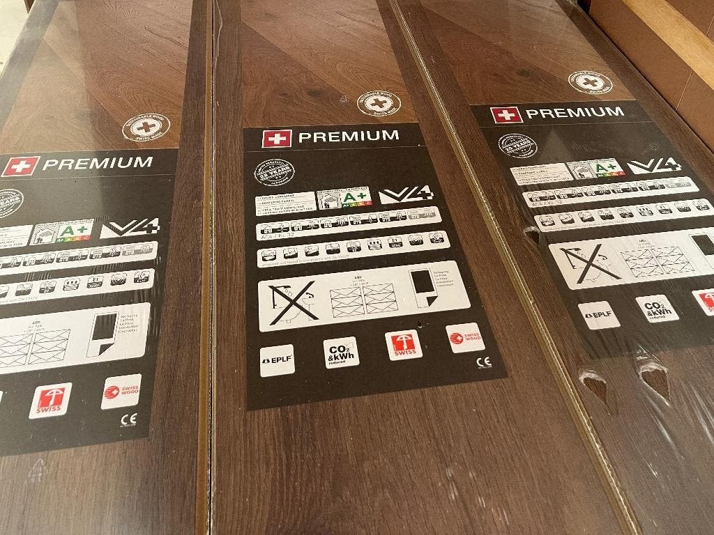 Laminaat Clay Oak 8mm 24,4cm breed AANBIEDING 67 80871 02, Ophalen of Verzenden, Nieuw, 75 m² of meer, Laminaat