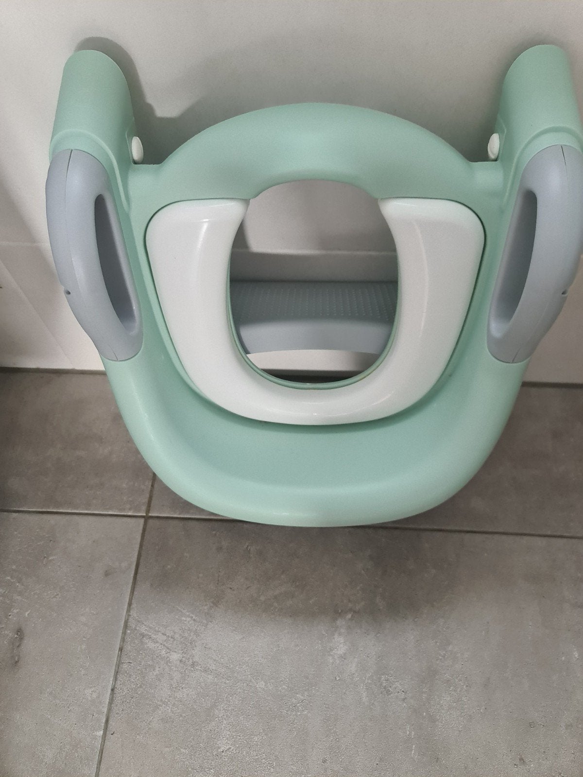 2-in-1 Kinder Toilettrainer met Trapje en Handvatten, Ophalen of Verzenden, Zo goed als nieuw