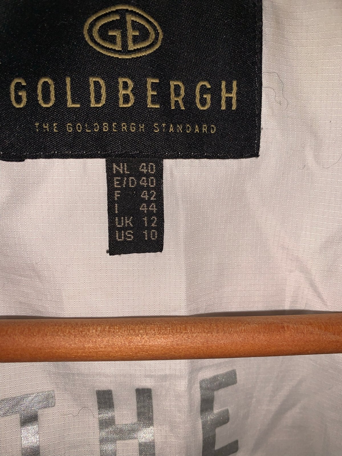 Goldbergh Dames Jas maat L - Zo goed als nieuw, Ophalen of Verzenden, Zo goed als nieuw, Maat 42/44 (L), Grijs
