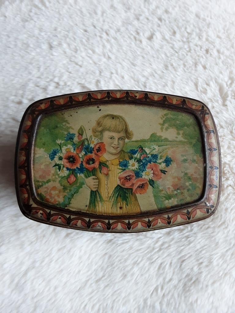 PETTE CACAO , WORMERVEER.  C.A. 1920., Verzamelen, Blikken, Ophalen of Verzenden, Gebruikt, Overige