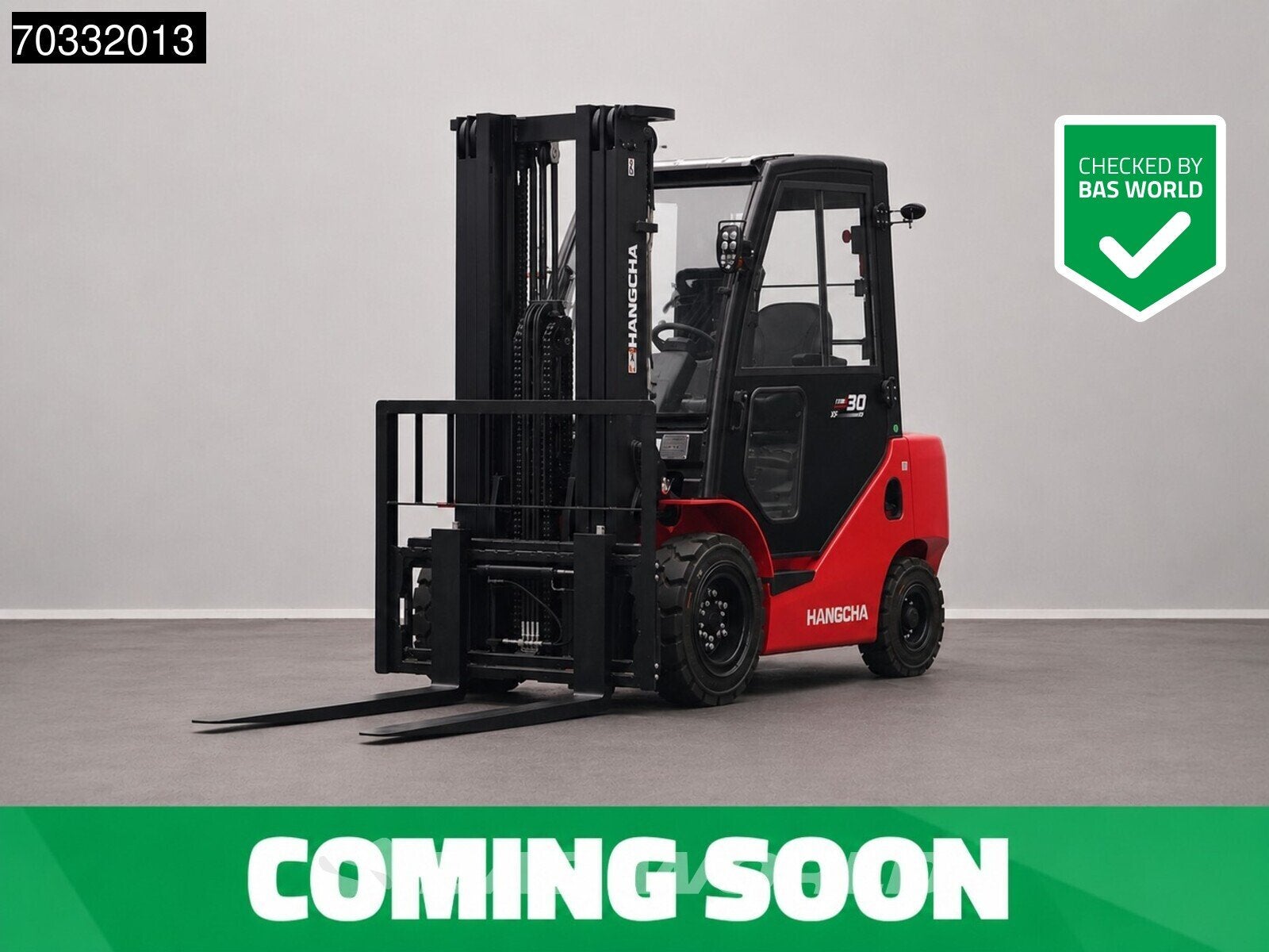 Hangcha CPCD30 FACTORY WARRANTY – KUBOTA ENGINE - CE, Diesel, Heftruck, Hangcha