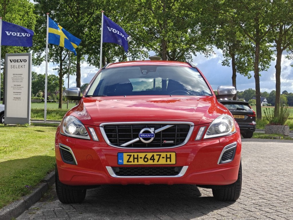 Volvo XC60 T5 245PK R-Design | Trekhaak | PDC Achter | Stoel, Auto's, Volvo, Euro 5, Zwart, 4 cilinders, Leder
