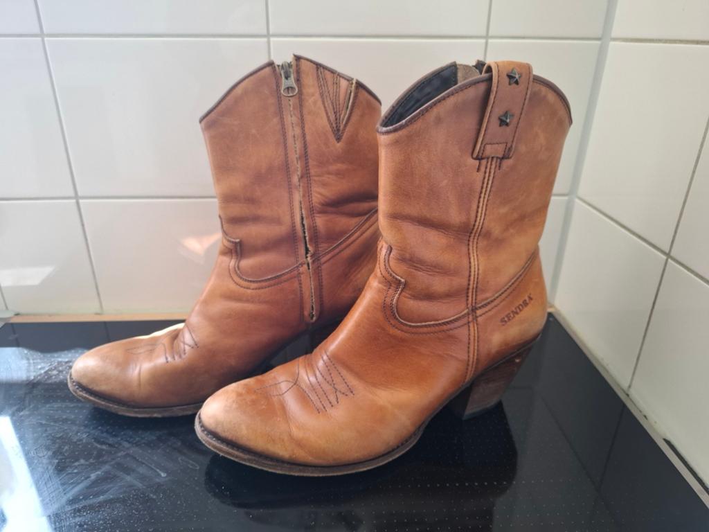 Sendra cowboylaarzen te koop!, Ophalen, Sendra, Bruin, Lage of Enkellaarzen