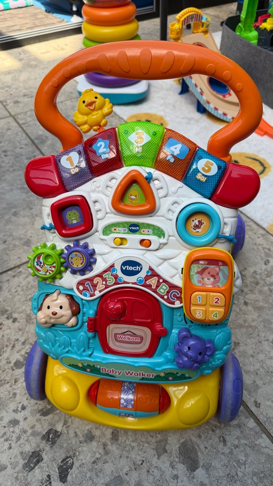 VTech Baby Walker met geluid en licht, Ophalen of Verzenden, Gebruikt, Overige typen, Met licht