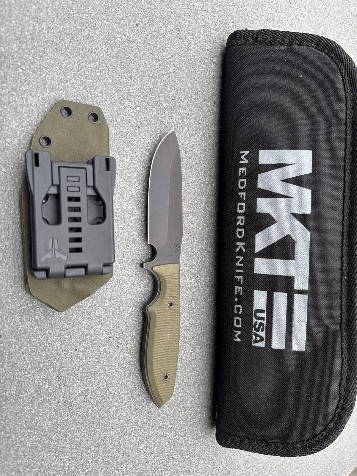 Medford Knife & Tool (MKT) Huntsman Strapper, Ophalen of Verzenden, Zo goed als nieuw
