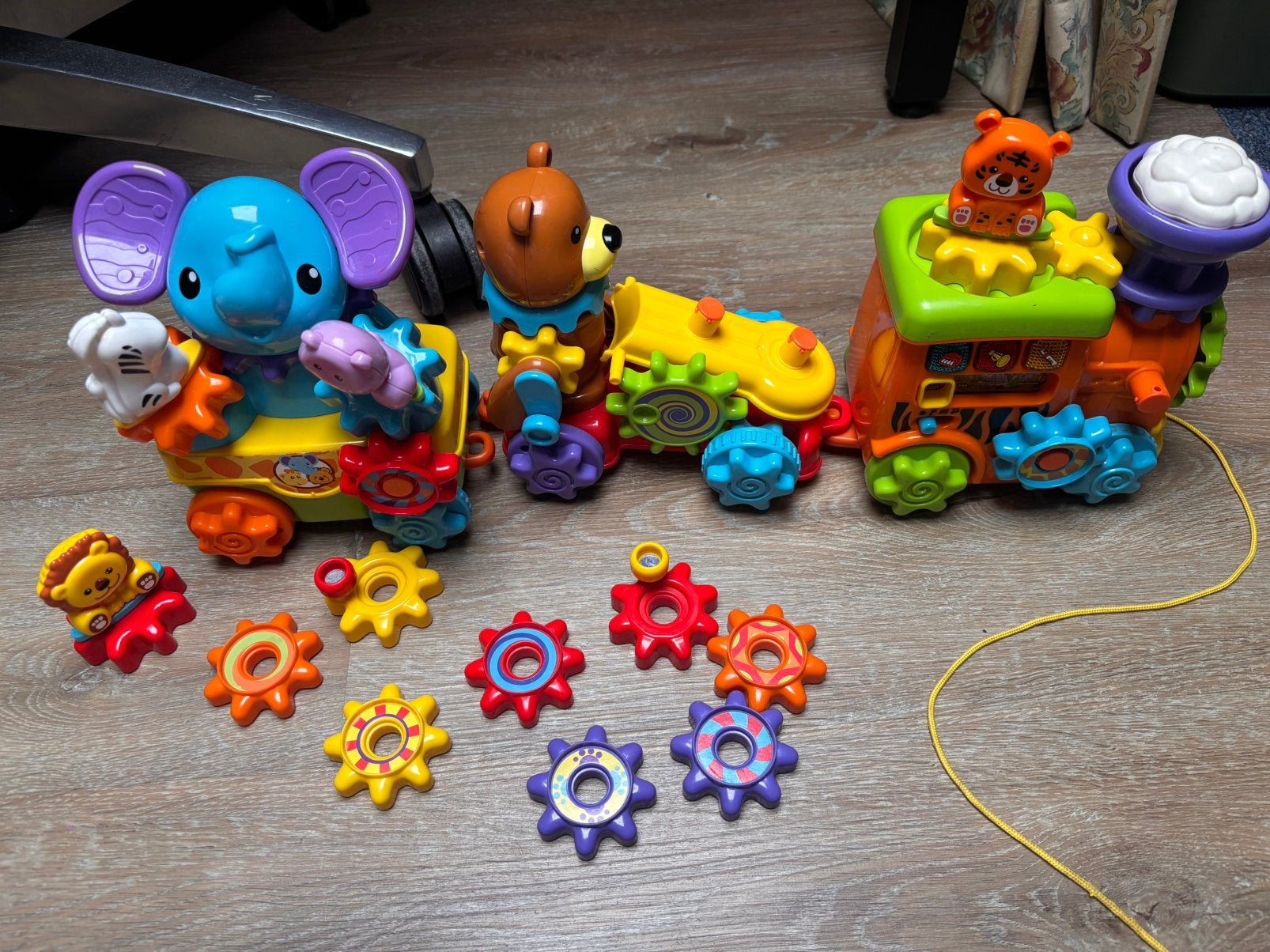Trein vtech, Ophalen, Gebruikt, 6 maanden tot 2 jaar