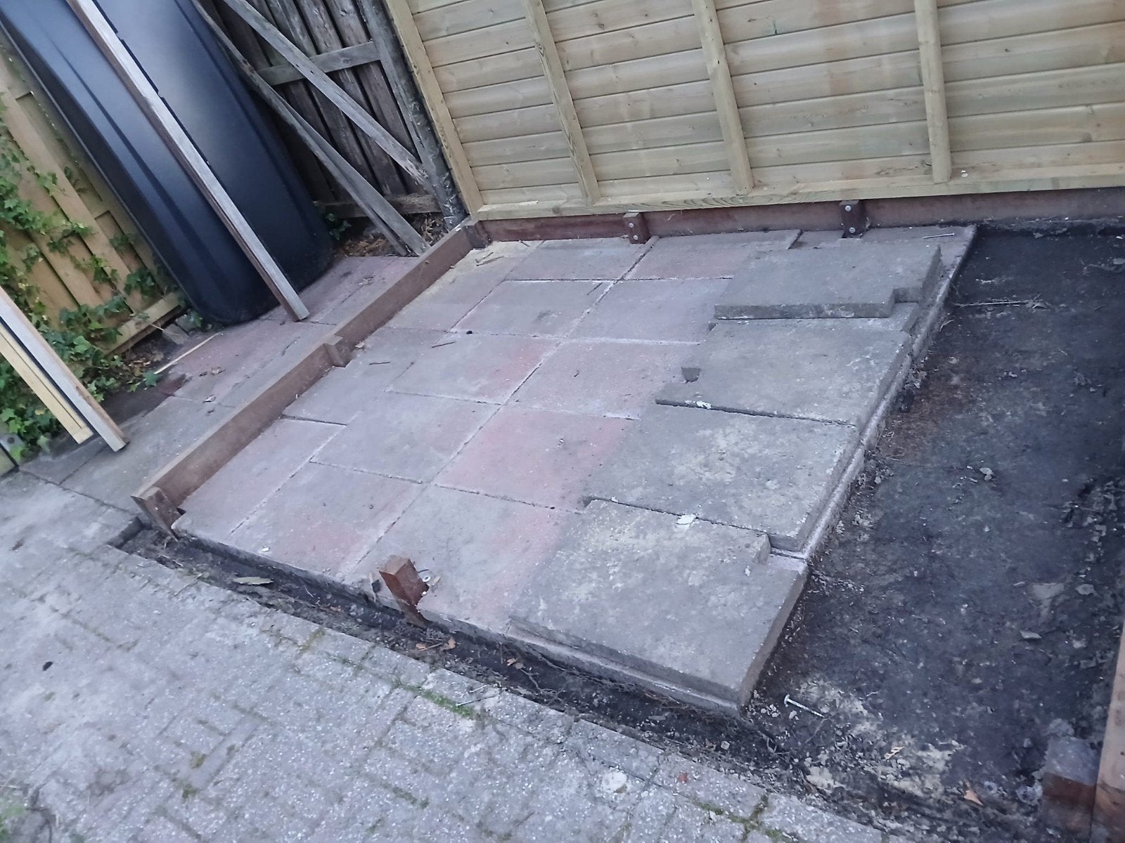 Betontegels 60 x 40 cm - zelf ophalen in Roden, Tuin en Terras, Ophalen