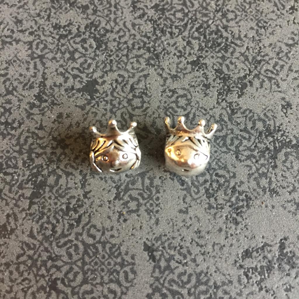 Prins en prinses bedels bedeltjes 925 zilveren pandora, Sieraden, Tassen en Uiterlijk, Bedels, 4 bedels of meer, Ophalen of Verzenden
