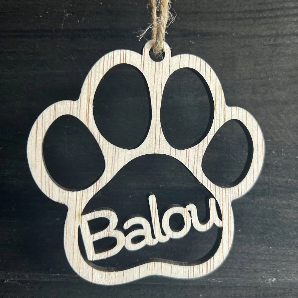 Hondenpoot met naam naar keuze, Dieren en Toebehoren, Honden-accessoires, Ophalen of Verzenden