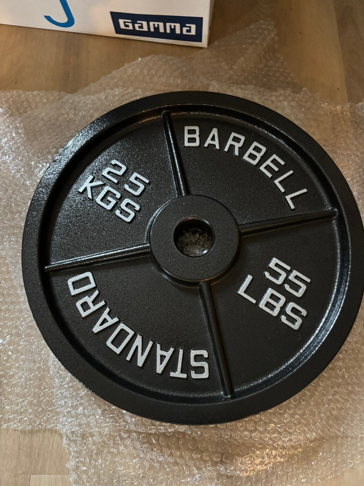 2x 25kg Rogue Black Olympic Plate, zgn, Ophalen, Zo goed als nieuw, Overige typen