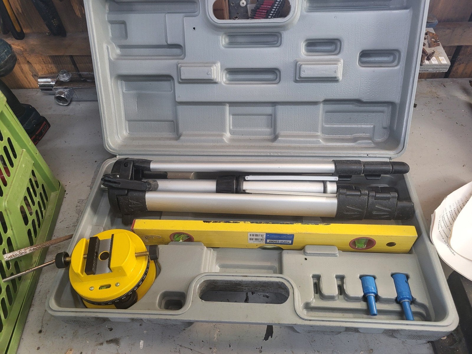 Powerfix PLW 670 Laserwaterpas met Statief, Doe-het-zelf en Verbouw, Ophalen of Verzenden