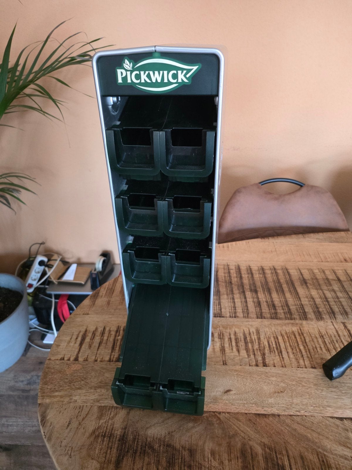 Pickwick theehouder - 8 soorten - staand of hangend, Kunststof, Ophalen of Verzenden, Zo goed als nieuw, Zwart