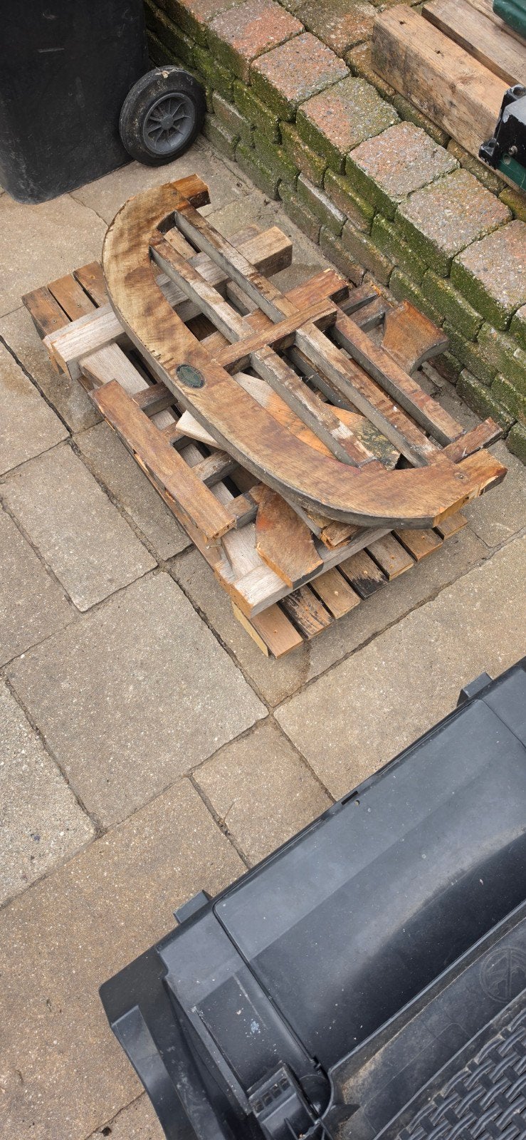 Stookhout - diverse soorten en maten, Tuin en Terras, Haardhout, Minder dan 3 m³, Ophalen of Verzenden, Overige houtsoorten, Blokken