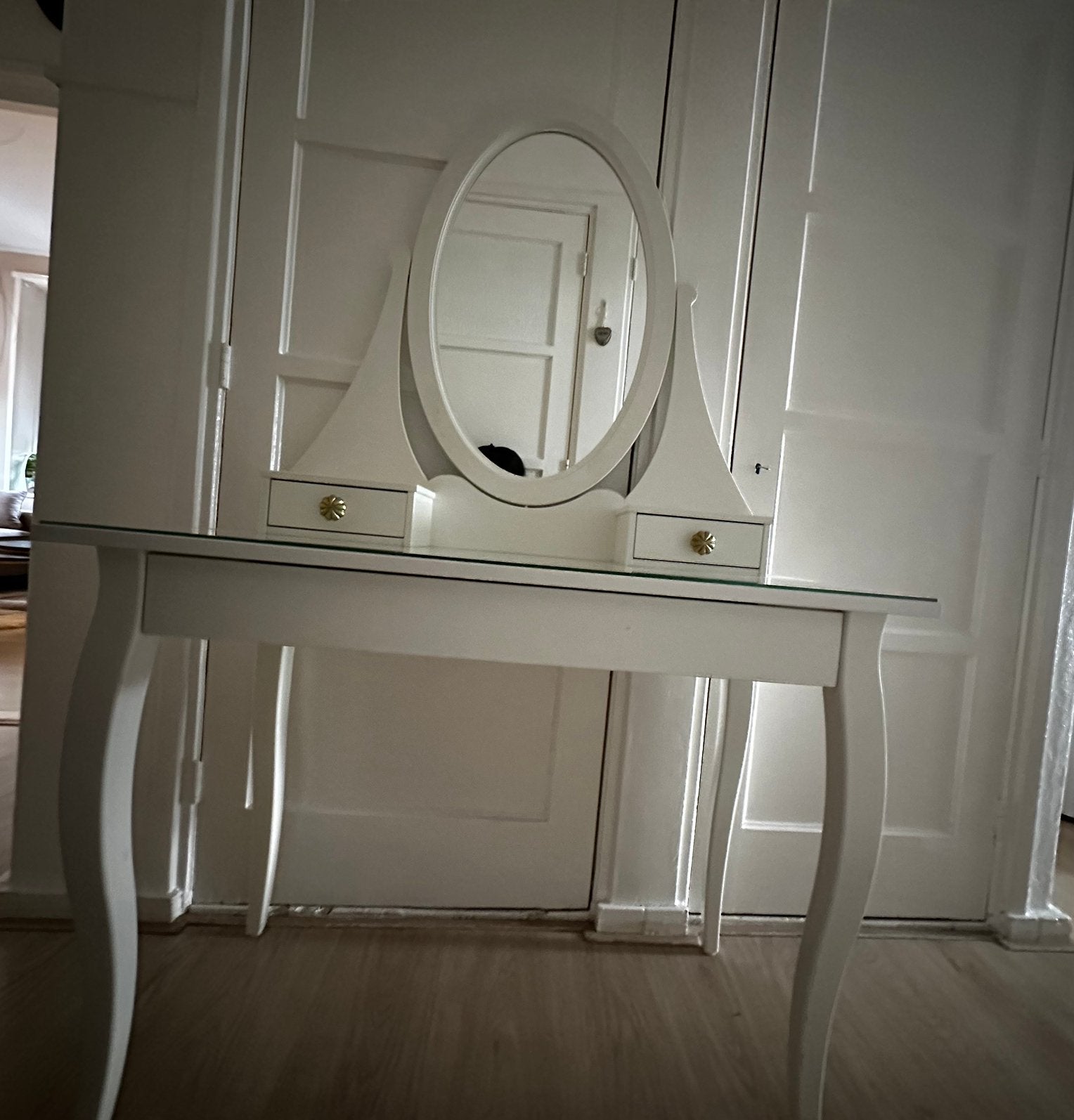 Ikea Hemnes kaptafel, Ophalen, Zo goed als nieuw, 50 tot 100 cm, Minder dan 100 cm