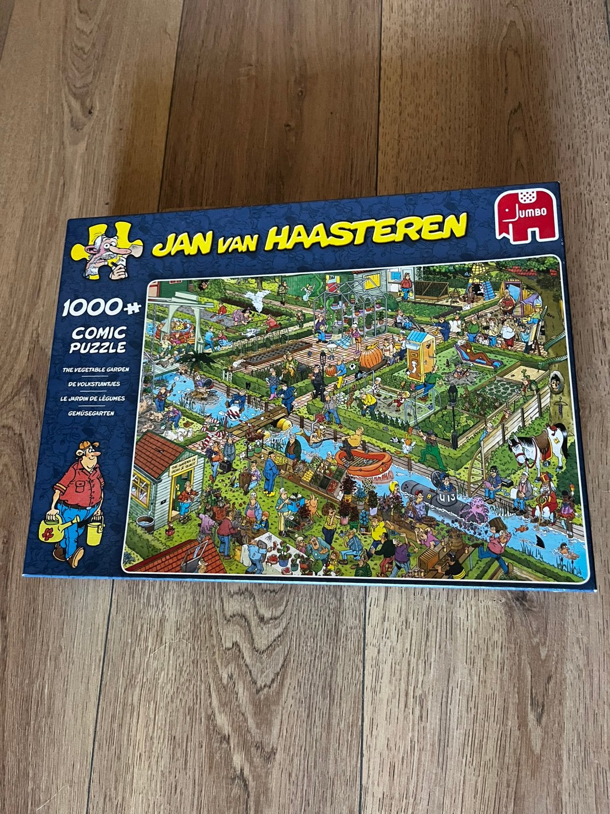 Zgan, Jan van Haasteren 1000, Hobby en Vrije tijd, Denksport en Puzzels, Ophalen, 500 t/m 1500 stukjes, Zo goed als nieuw