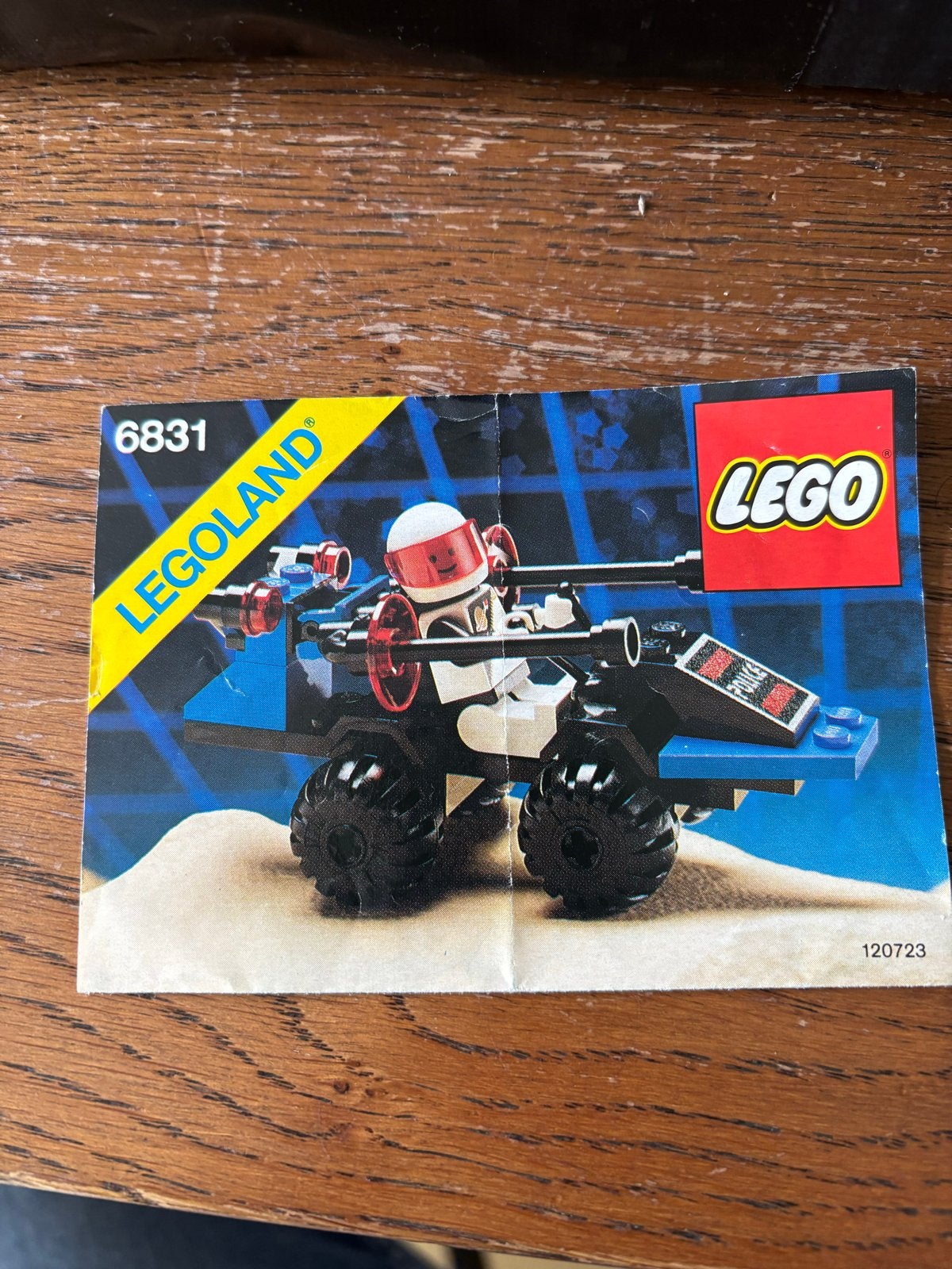 Lego Legoland 6831 Space Patroller met instructies, Kinderen en Baby's, Speelgoed | Duplo en Lego, Gebruikt, Lego, Ophalen of Verzenden
