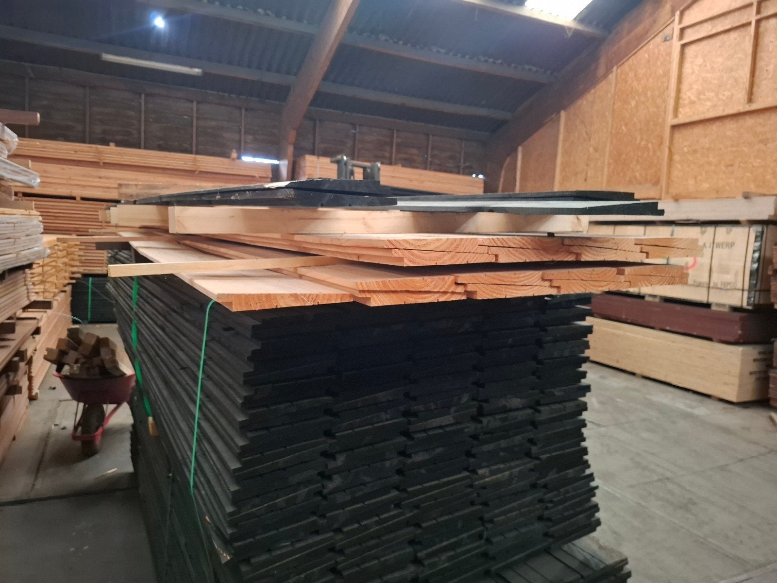 partij 17 st douglas zweeds rabat planken 4 m bezorgen mogel, Ophalen, Nieuw, 250 cm of meer, Planken