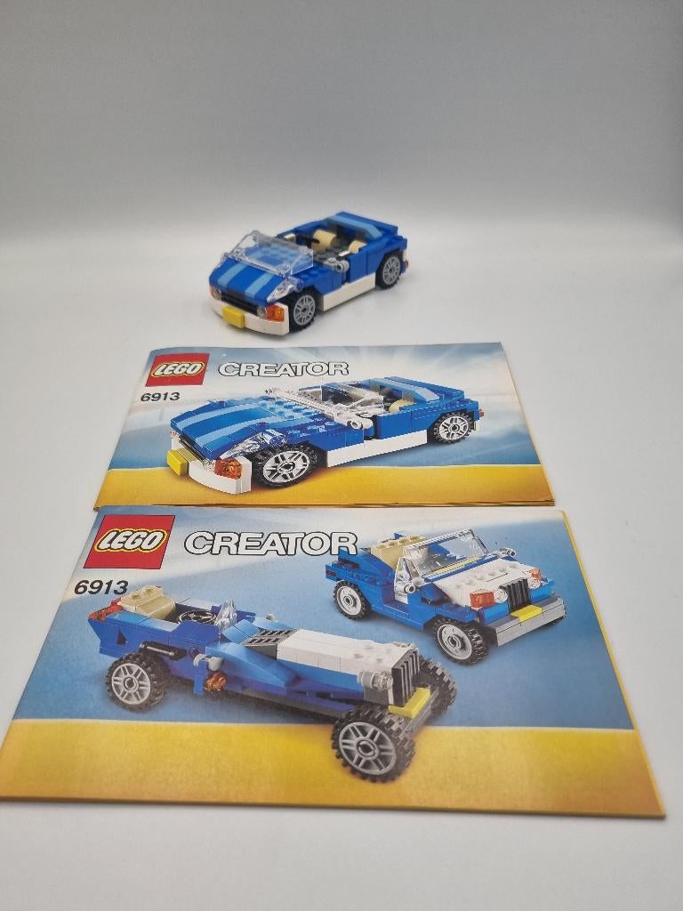 Lego Creator 6913 Blue Roadster, Ophalen, Compleet, Lego, Zo goed als nieuw