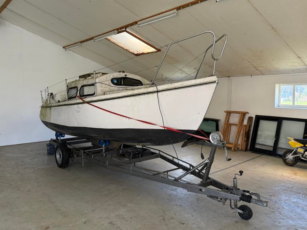 Kajuitboot met trailer, Ophalen, Gebruikt, Overige brandstoffen, Tourjacht of Cruiser