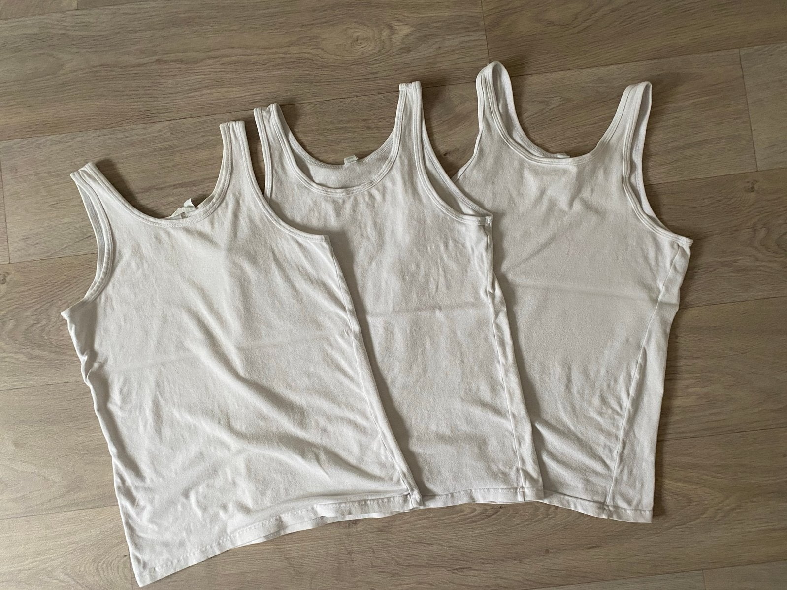 3 witte onderhemden HEMA maat 158, Kinderen en Baby's, Kinderkleding | Maat 158, Ophalen of Verzenden, Gebruikt, Jongen, Nacht- of Onderkleding