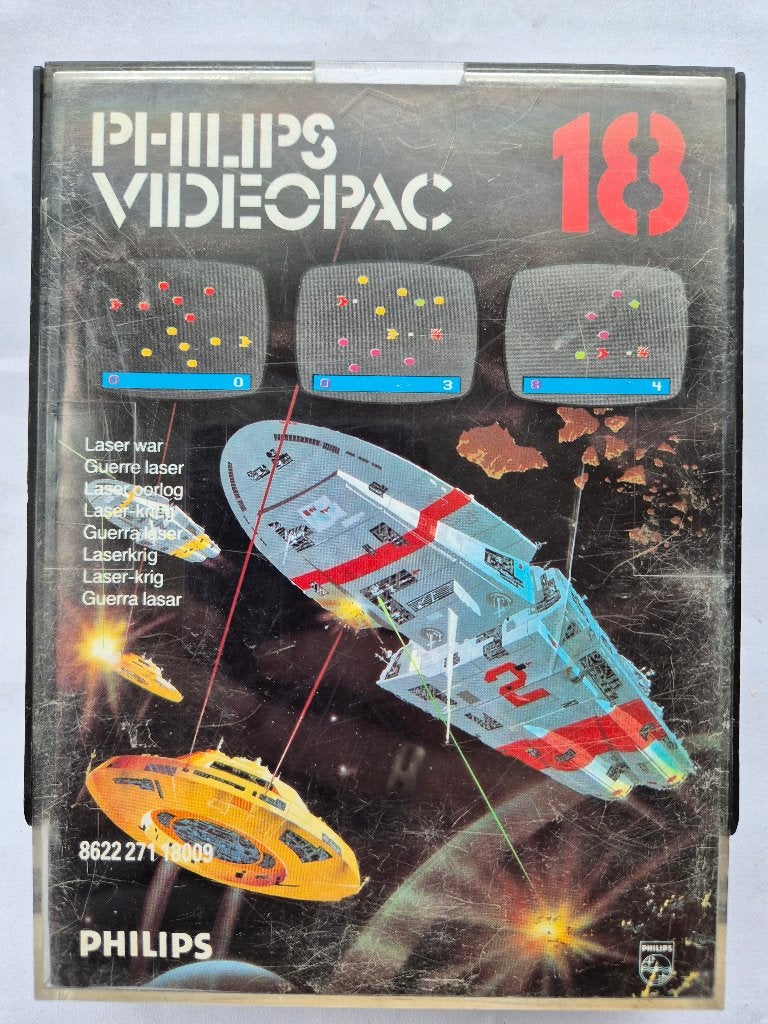 PHILIPS VIDEOPAC No:18, Spelcomputers en Games, Games | Overige, Gebruikt, 1 speler, Ophalen of Verzenden, Vanaf 3 jaar