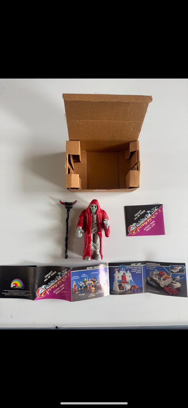 Thundercats Mumm-ra Mail away 1985 cosmocats with box, Ophalen of Verzenden, Zo goed als nieuw