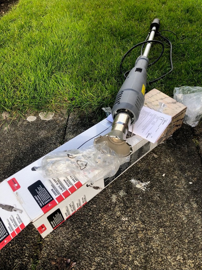 Just4garden electrische onkruidbrander, Tuin en Terras, Ophalen, Zo goed als nieuw, Garden