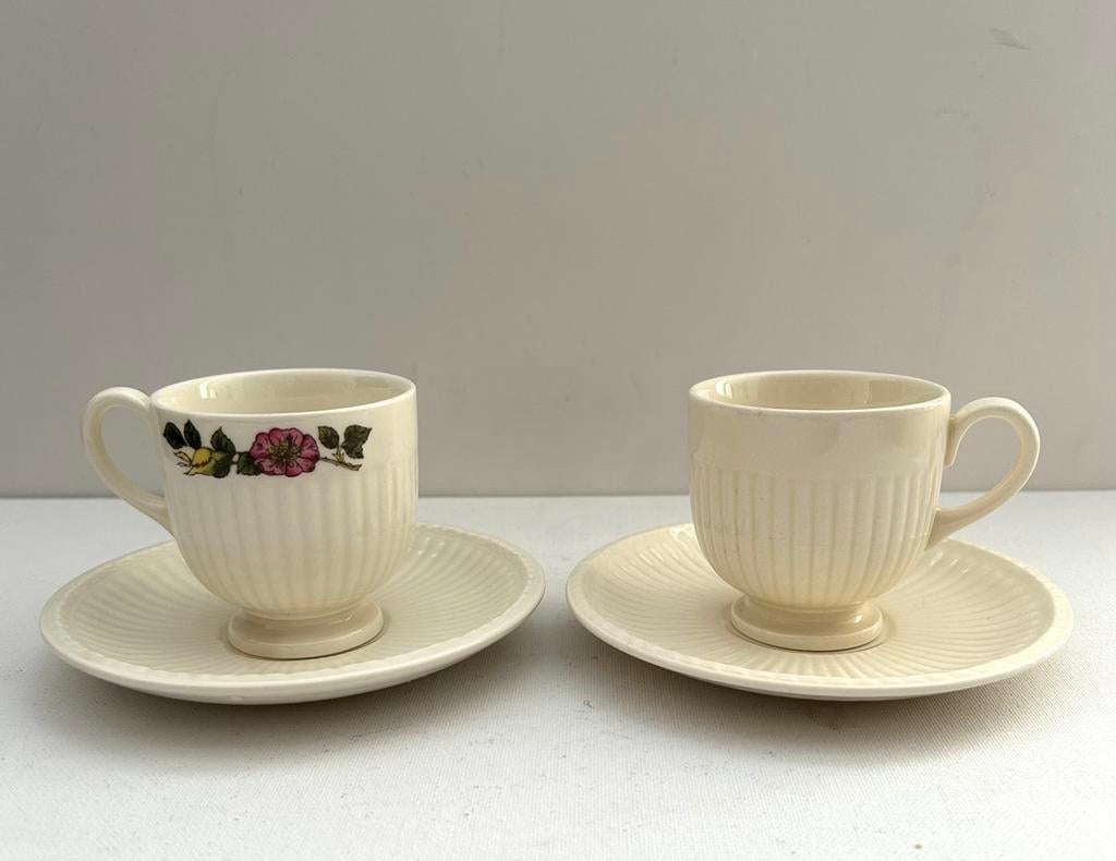 Wedgwood espresso kopjes, Verzamelen, Ophalen of Verzenden, Zo goed als nieuw, Porselein, Kop en/of schotel